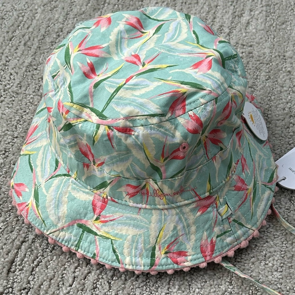 Millymook Australia Harmony REVERSIBLE Bucket Hat 5+ Years UV Protection NEW - Picture 3 of 16